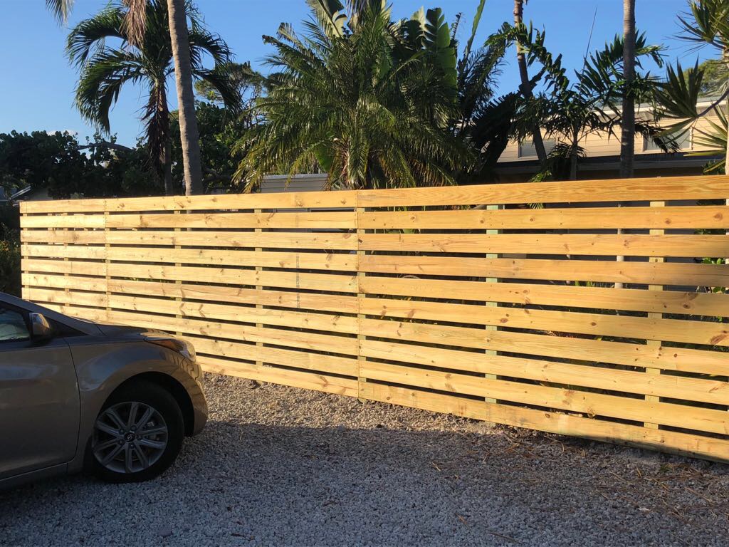 wood fence installation || new wood fence